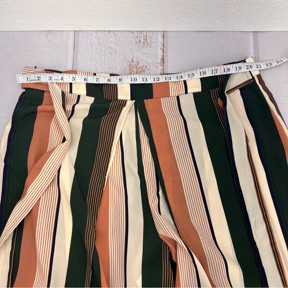 NWOT Plus Size Printed Drawstring Waist Split Side Wide Leg Pants 3X LARGE PLUS - Picture 11 of 17